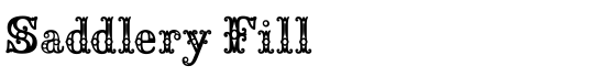 Saddlery Fill - Download Thousands of Free Fonts at FontZone.net
