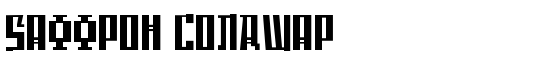Saffron ColdWar - Download Thousands of Free Fonts at FontZone.net