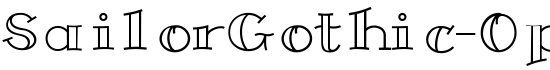SailorGothic-Open - Download Thousands of Free Fonts at FontZone.net