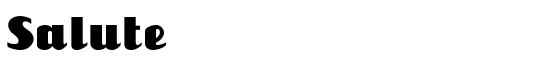 Salute - Download Thousands of Free Fonts at FontZone.net
