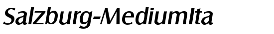 Salzburg-MediumIta - Download Thousands of Free Fonts at FontZone.net