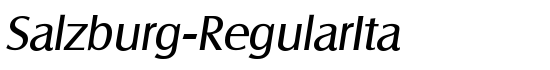 Salzburg-RegularIta - Download Thousands of Free Fonts at FontZone.net