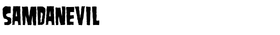 SamdanEvil - Download Thousands of Free Fonts at FontZone.net