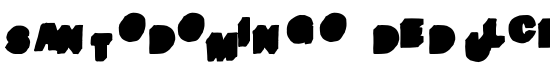 SantoDomingo-DeDulce - Download Thousands of Free Fonts at FontZone.net