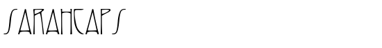 SarahCaps - Download Thousands of Free Fonts at FontZone.net