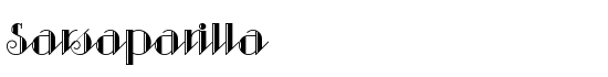 Sarsaparilla - Download Thousands of Free Fonts at FontZone.net