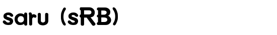 saru (sRB) - Download Thousands of Free Fonts at FontZone.net