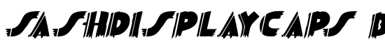 SashDisplayCaps Bold Italic - Download Thousands of Free Fonts at FontZone.net