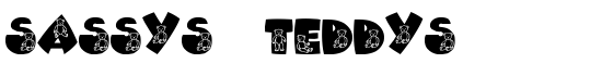 Sassys Teddys 2 - Download Thousands of Free Fonts at FontZone.net