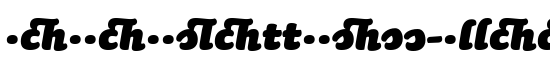 SaunaLigatures-BlackItalicSwash - Download Thousands of Free Fonts at FontZone.net