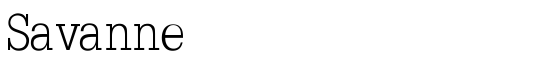 Savanne - Download Thousands of Free Fonts at FontZone.net