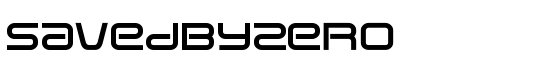 SavedByZero - Download Thousands of Free Fonts at FontZone.net