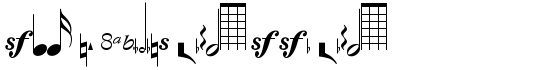Sax n' Violins Light SSi Light - Download Thousands of Free Fonts at FontZone.net
