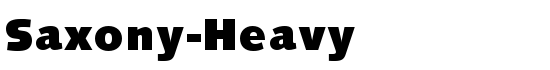 Saxony-Heavy - Download Thousands of Free Fonts at FontZone.net