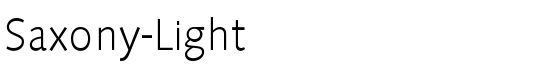 Saxony-Light - Download Thousands of Free Fonts at FontZone.net