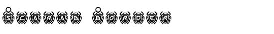 Scarab Border - Download Thousands of Free Fonts at FontZone.net