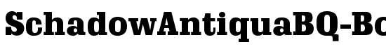 SchadowAntiquaBQ-Bold - Download Thousands of Free Fonts at FontZone.net