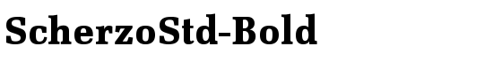 ScherzoStd-Bold - Download Thousands of Free Fonts at FontZone.net