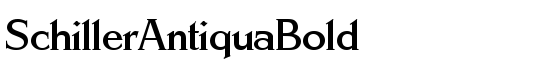 SchillerAntiquaBold - Download Thousands of Free Fonts at FontZone.net