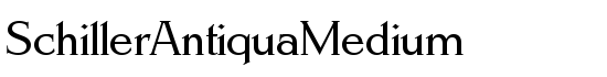 SchillerAntiquaMedium - Download Thousands of Free Fonts at FontZone.net