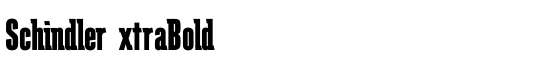 SchindlerExtraBold - Download Thousands of Free Fonts at FontZone.net