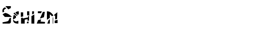 Schizm - Download Thousands of Free Fonts at FontZone.net