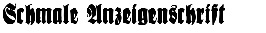 Schmale Anzeigenschrift - Download Thousands of Free Fonts at FontZone.net