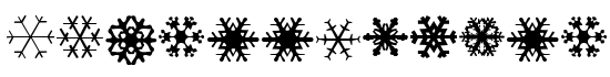 SchneeFlakenTwo - Download Thousands of Free Fonts at FontZone.net