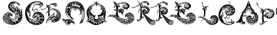 SchnoerkelCaps - Download Thousands of Free Fonts at FontZone.net