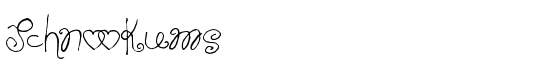 Schnookums - Download Thousands of Free Fonts at FontZone.net