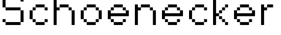 Schoenecker1055 - Download Thousands of Free Fonts at FontZone.net