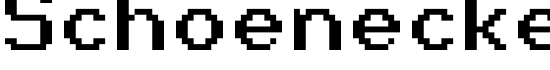 Schoenecker1065 - Download Thousands of Free Fonts at FontZone.net