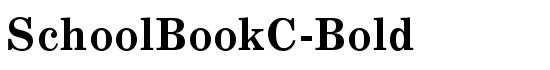 SchoolBookC-Bold - Download Thousands of Free Fonts at FontZone.net