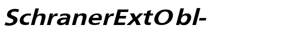 SchranerExtObl- - Download Thousands of Free Fonts at FontZone.net
