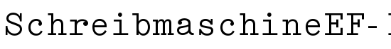 SchreibmaschineEF-Regular - Download Thousands of Free Fonts at FontZone.net