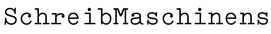 SchreibMaschinenschriftBQ - Download Thousands of Free Fonts at FontZone.net
