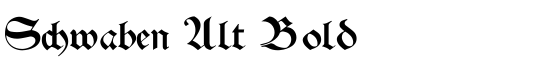 Schwaben Alt Bold - Download Thousands of Free Fonts at FontZone.net
