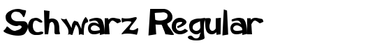 Schwarz Regular - Download Thousands of Free Fonts at FontZone.net