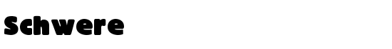 Schwere - Download Thousands of Free Fonts at FontZone.net