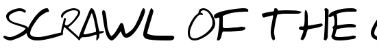 Scrawl Of The Chief - Download Thousands of Free Fonts at FontZone.net