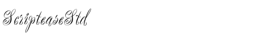 ScripteaseStd - Download Thousands of Free Fonts at FontZone.net