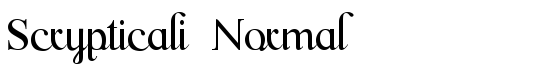 Scrypticali Normal - Download Thousands of Free Fonts at FontZone.net