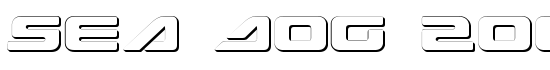 Sea Dog 2001 Shadow - Download Thousands of Free Fonts at FontZone.net