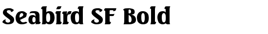 Seabird SF Bold - Download Thousands of Free Fonts at FontZone.net
