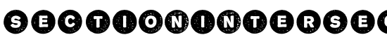 SectionIntersection - Download Thousands of Free Fonts at FontZone.net