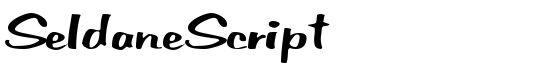 SeldaneScript - Download Thousands of Free Fonts at FontZone.net