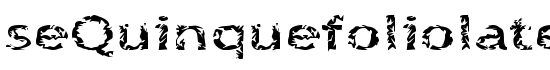 seQuinquefoliolateCorpse - Download Thousands of Free Fonts at FontZone.net