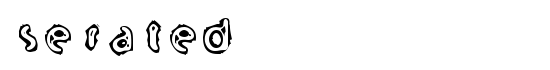 serated - Download Thousands of Free Fonts at FontZone.net