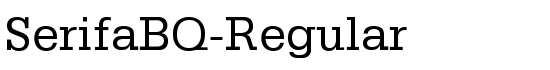 SerifaBQ-Regular - Download Thousands of Free Fonts at FontZone.net