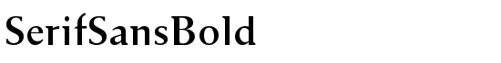 SerifSansBold - Download Thousands of Free Fonts at FontZone.net